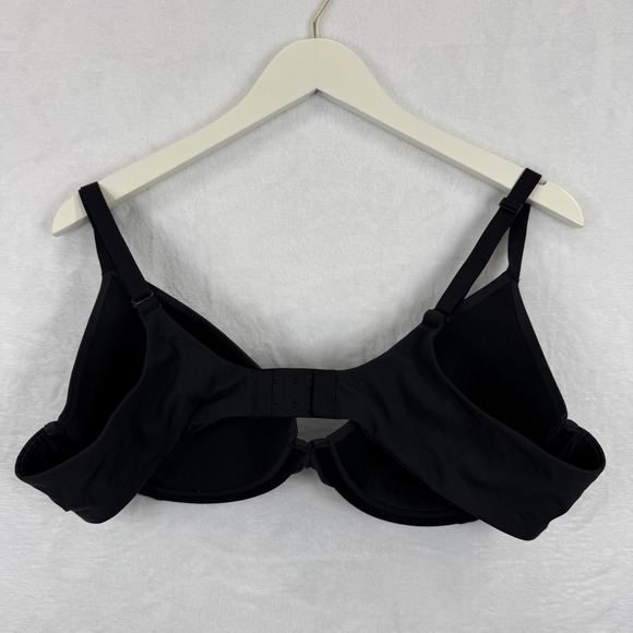 SKIMS Black T-Shirt Bra Underwire‎ lightly Padded Full Coverage 44B - Picture 3 of 4